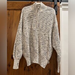 Aerie Knitted Pullover Sweatshirt